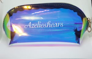 Holographic Azelieshears Makeup bag