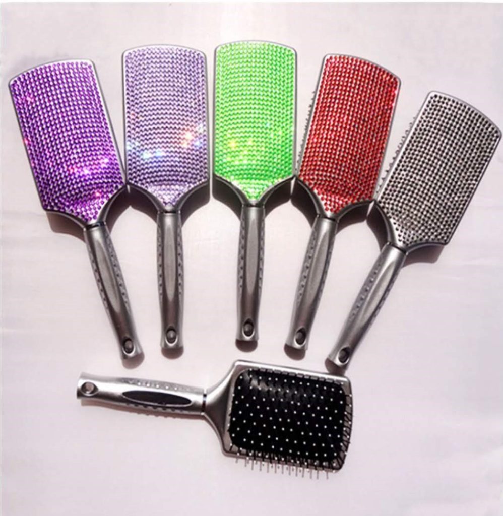 Crystal Studded Hair Brush